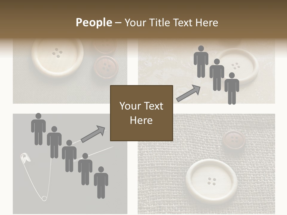 Steel Paper Accessories PowerPoint Template