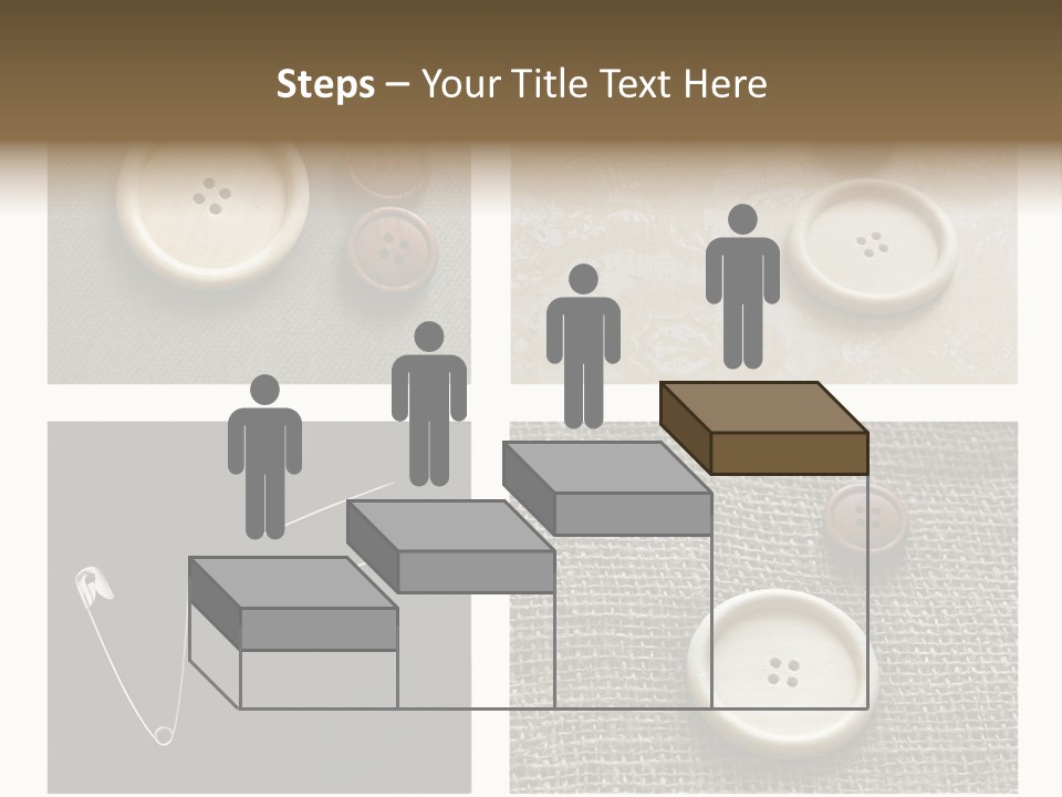 Steel Paper Accessories PowerPoint Template