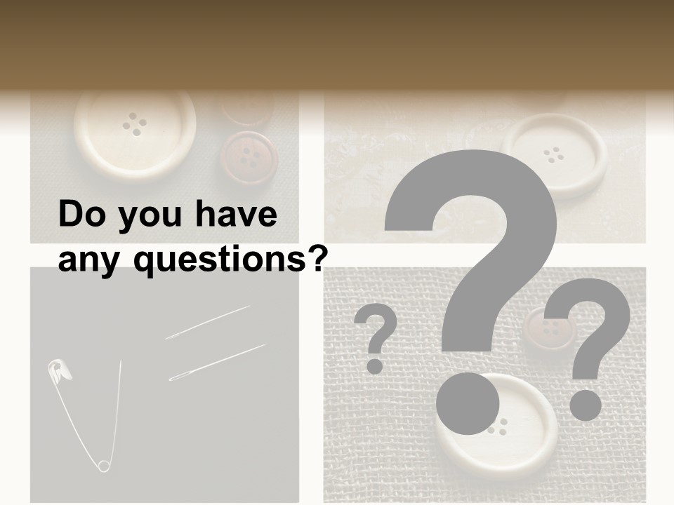 Steel Paper Accessories PowerPoint Template