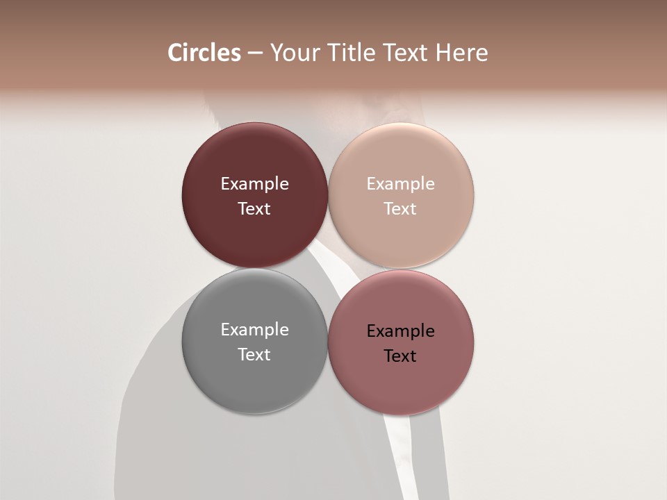 Cute Cheerful Male PowerPoint Template