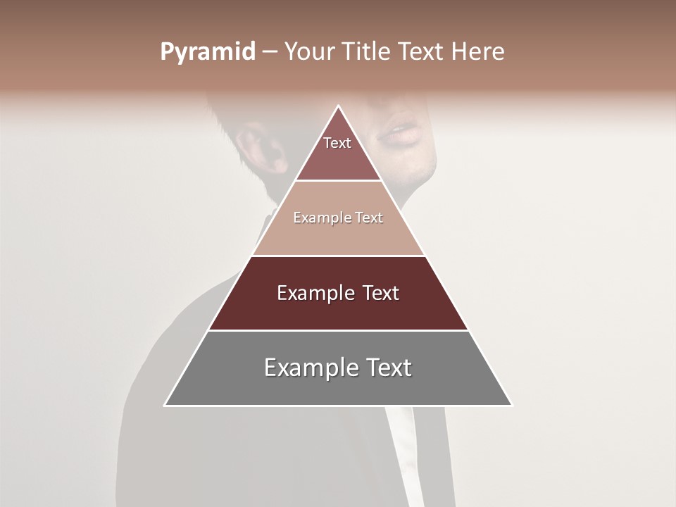 Cute Cheerful Male PowerPoint Template