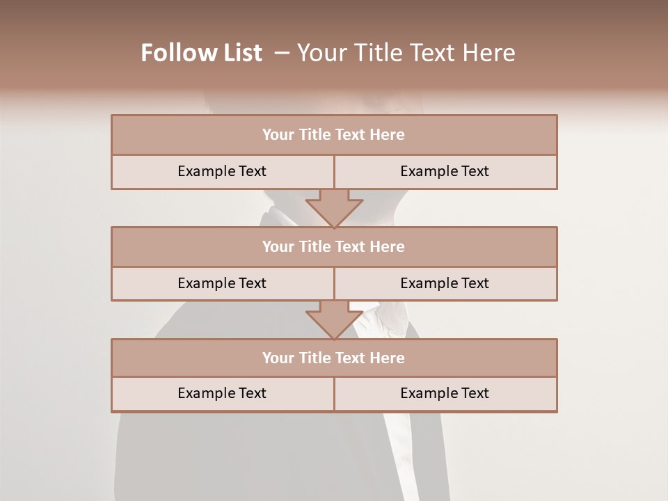 Cute Cheerful Male PowerPoint Template