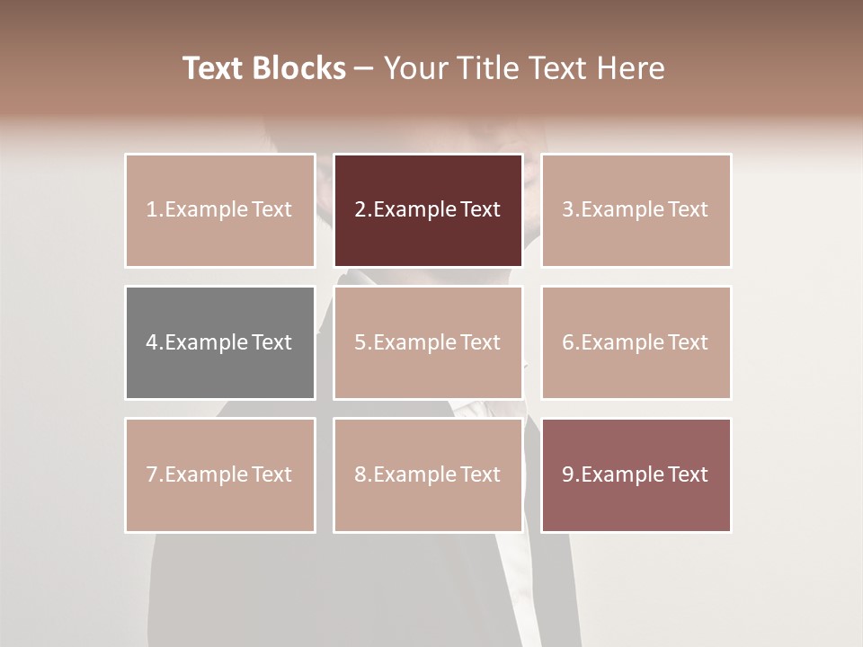 Cute Cheerful Male PowerPoint Template