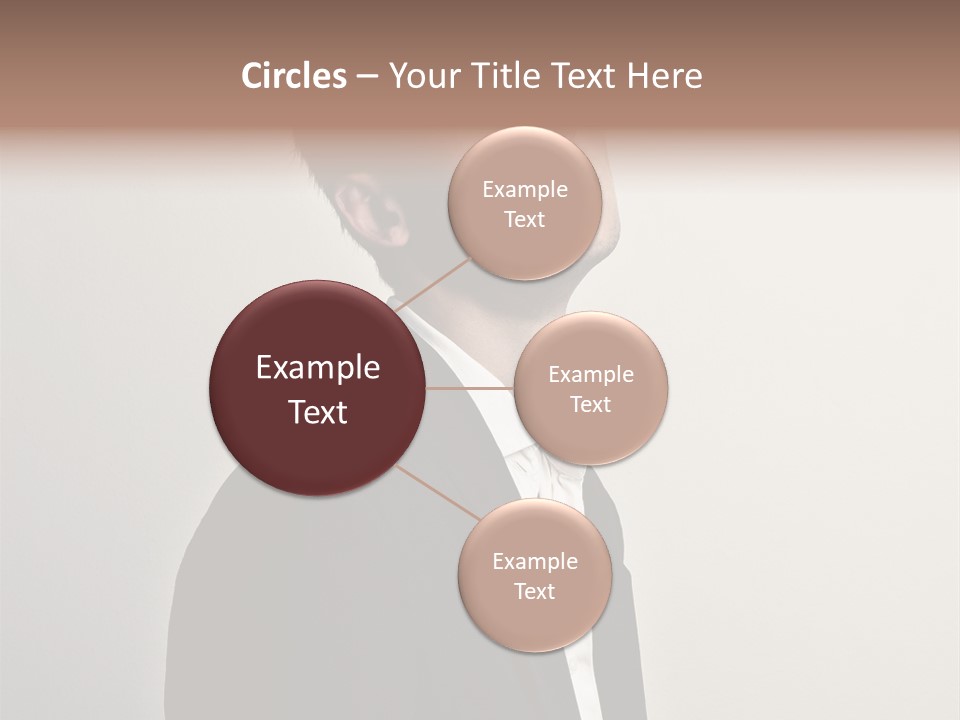 Cute Cheerful Male PowerPoint Template