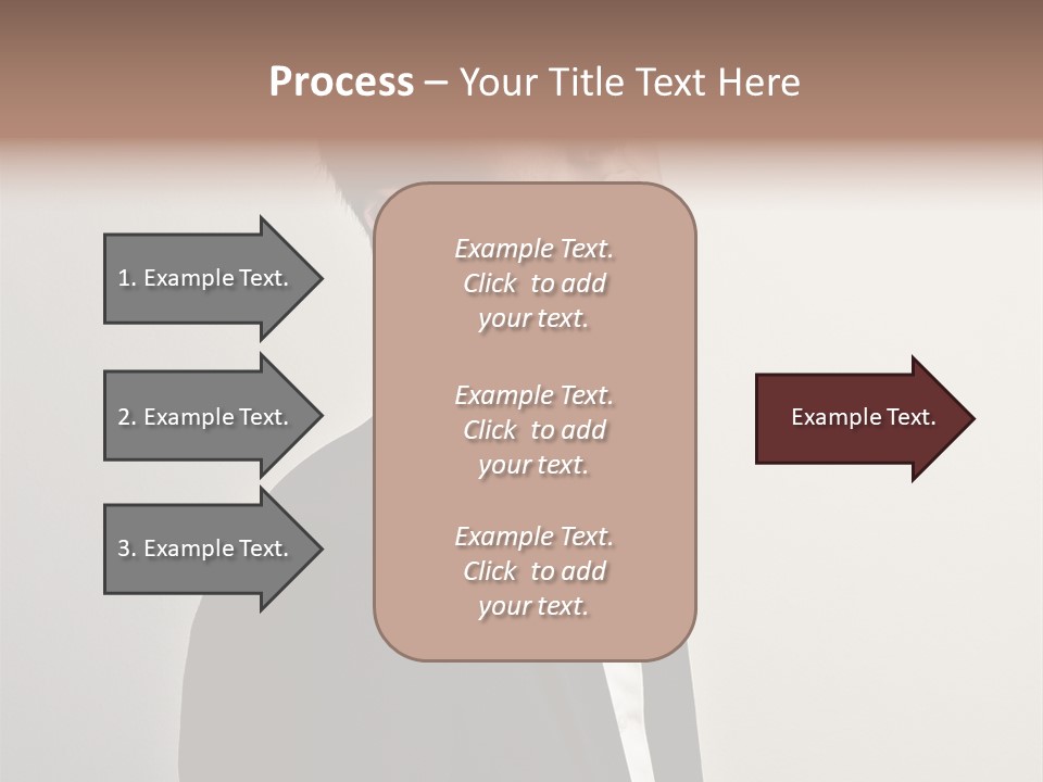Cute Cheerful Male PowerPoint Template