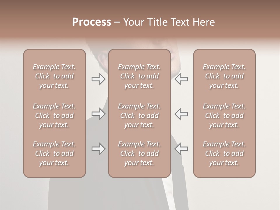 Cute Cheerful Male PowerPoint Template