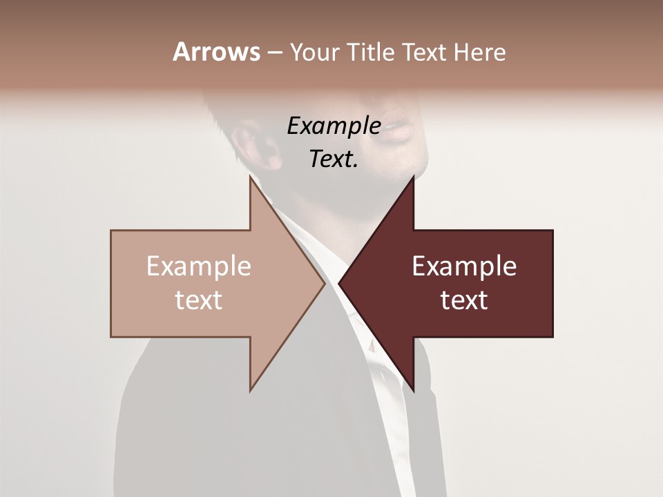 Cute Cheerful Male PowerPoint Template