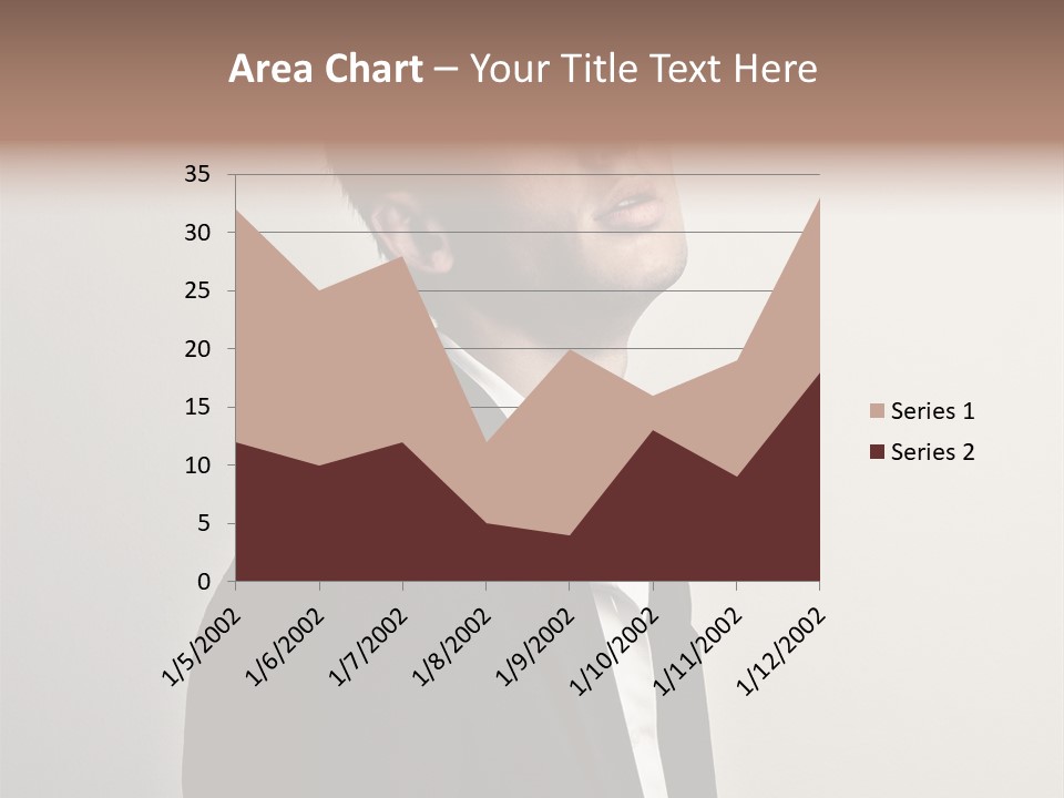 Cute Cheerful Male PowerPoint Template