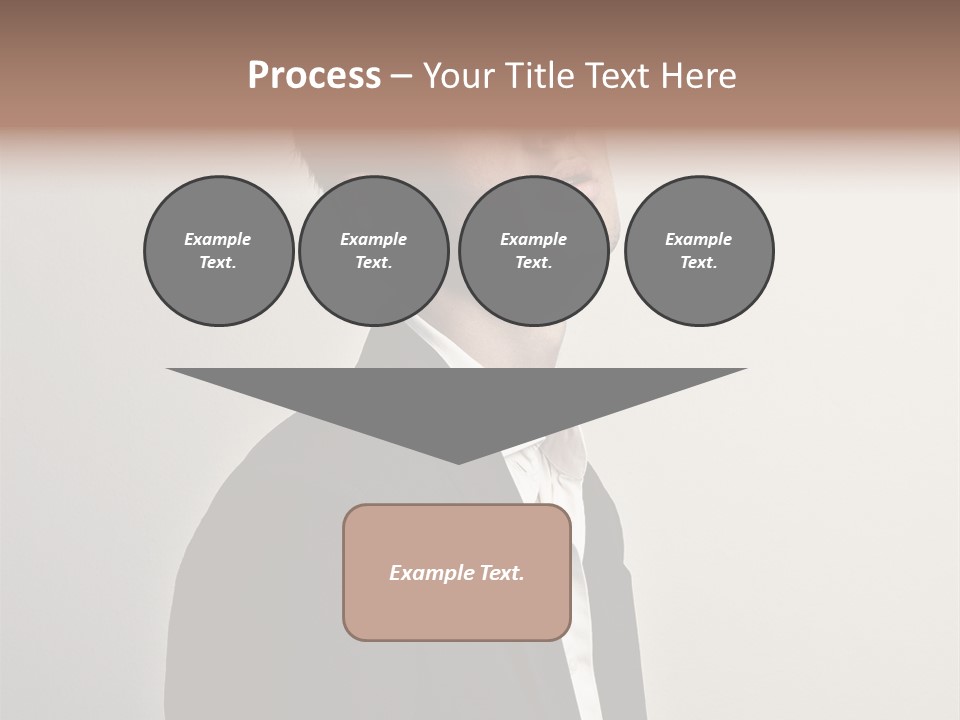 Cute Cheerful Male PowerPoint Template
