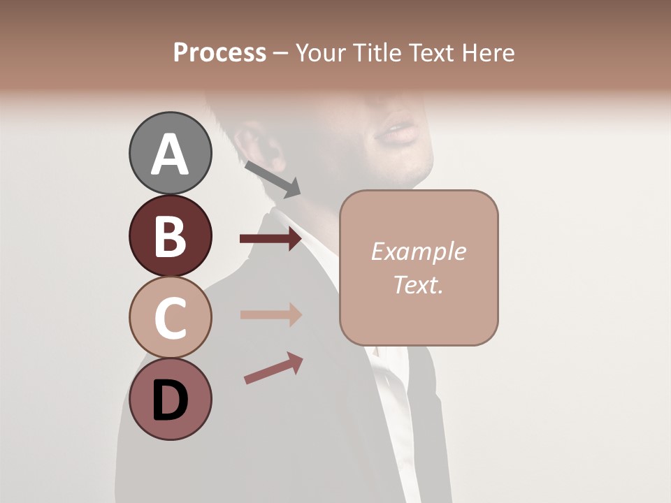 Cute Cheerful Male PowerPoint Template