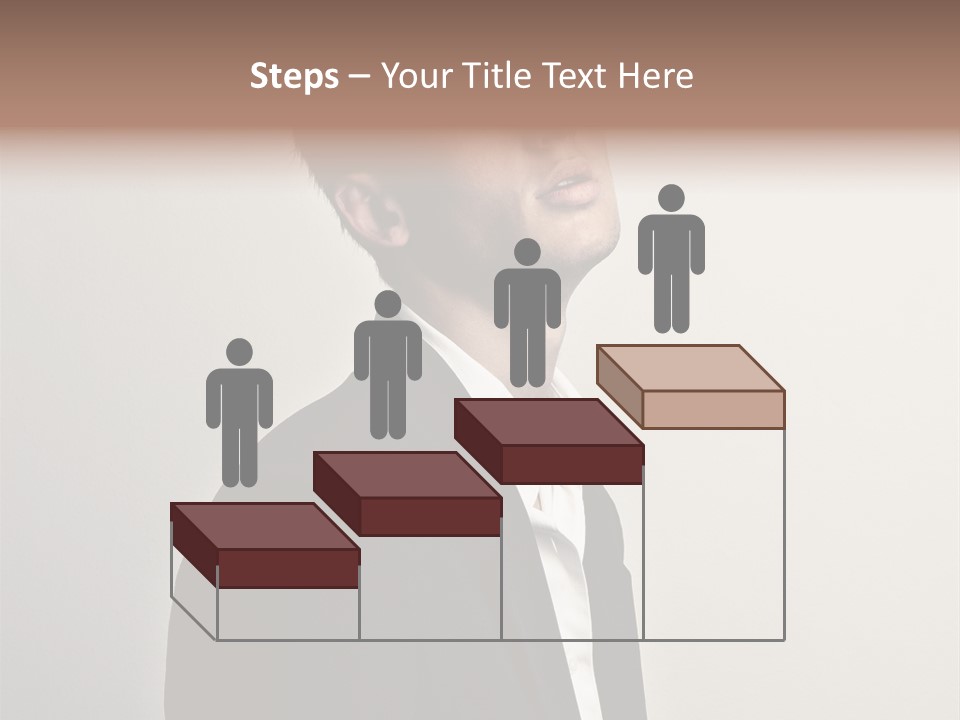 Cute Cheerful Male PowerPoint Template