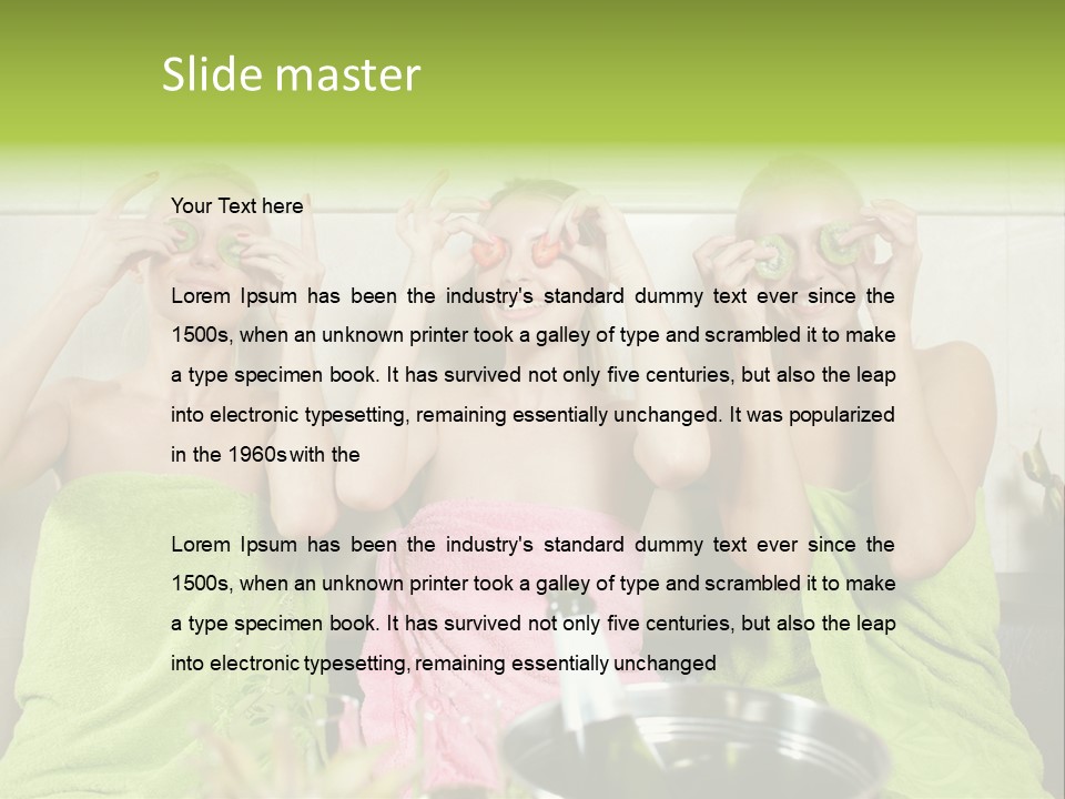 Friend Talking Health PowerPoint Template