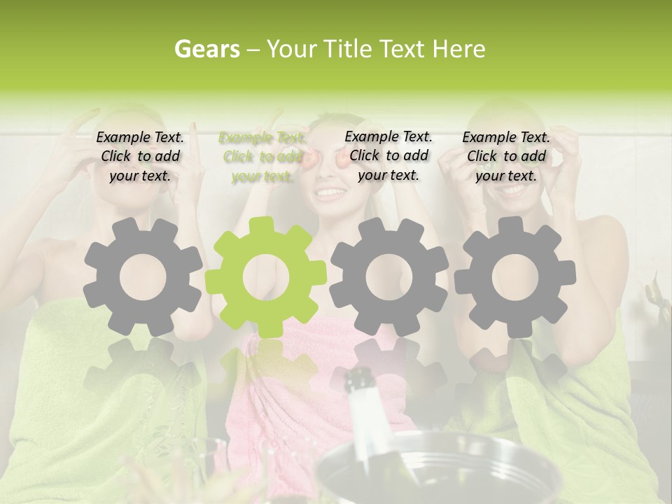 Friend Talking Health PowerPoint Template