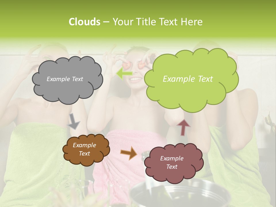 Friend Talking Health PowerPoint Template