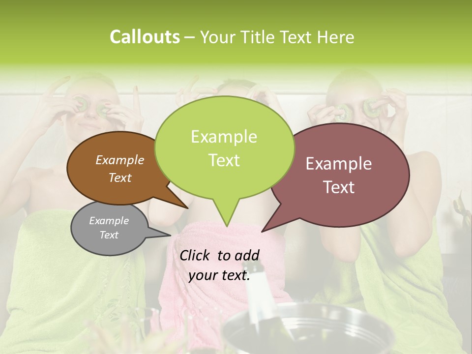 Friend Talking Health PowerPoint Template