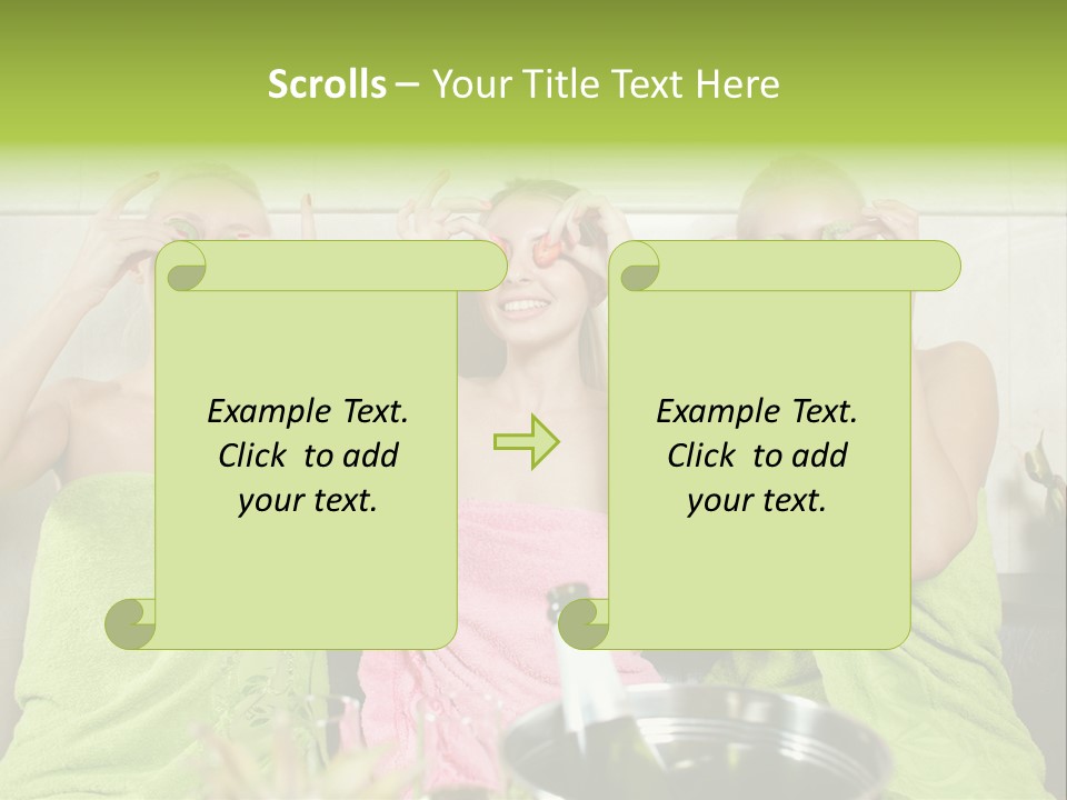 Friend Talking Health PowerPoint Template