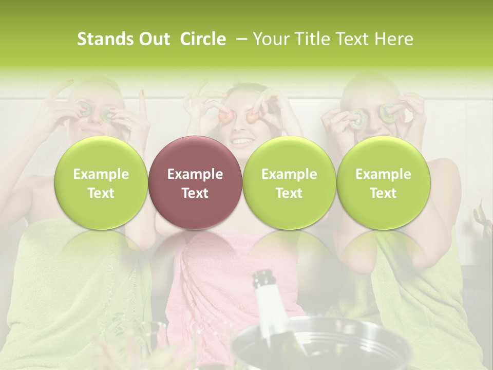 Friend Talking Health PowerPoint Template