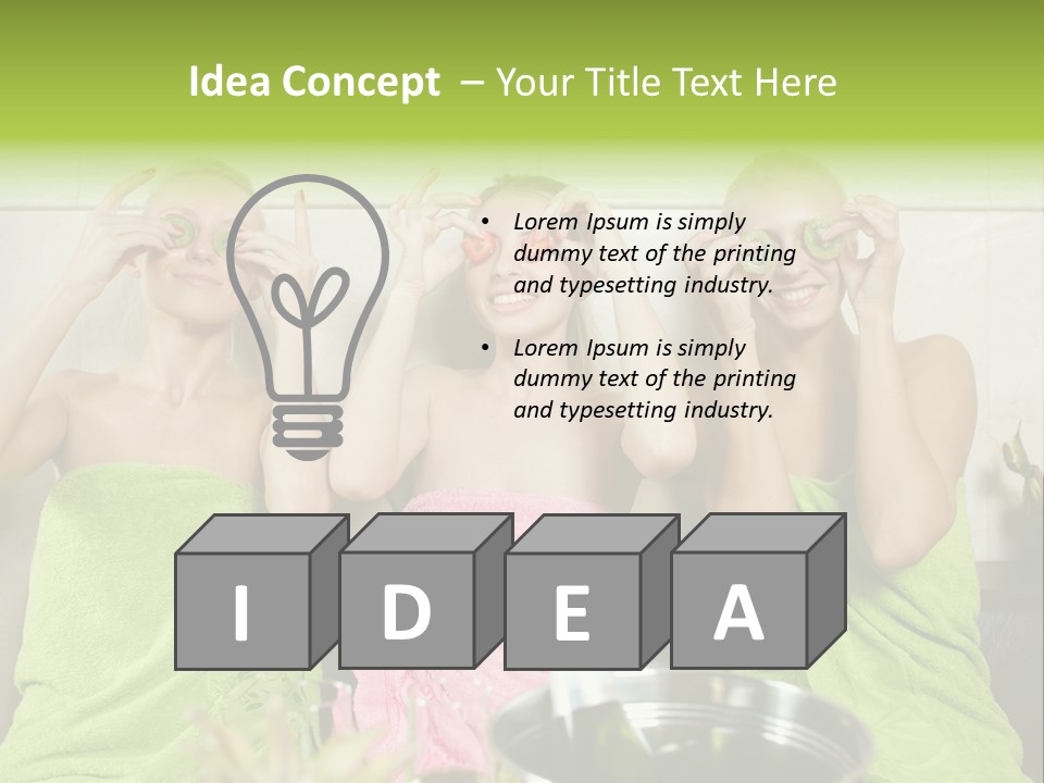 Friend Talking Health PowerPoint Template