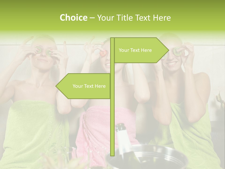 Friend Talking Health PowerPoint Template