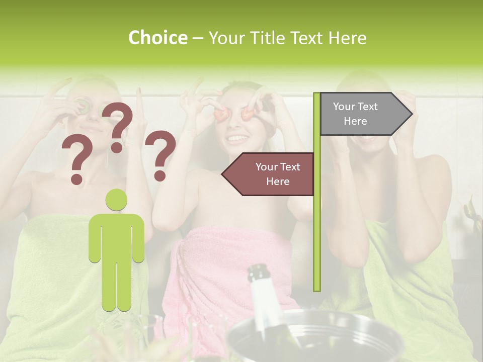 Friend Talking Health PowerPoint Template