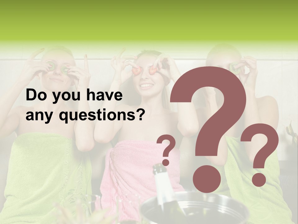 Friend Talking Health PowerPoint Template