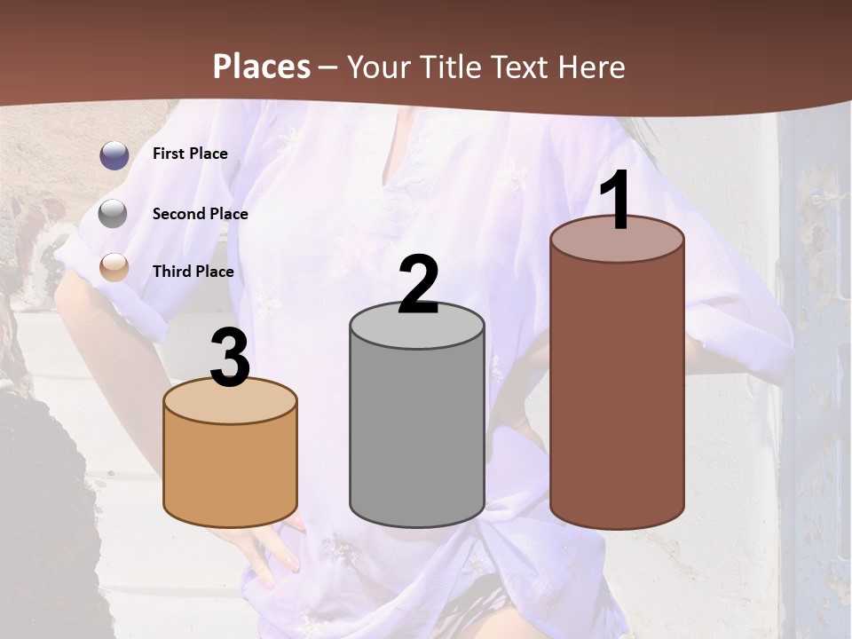 Healthy Tan Lifestyle PowerPoint Template