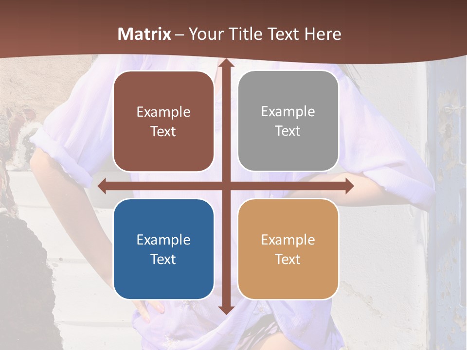 Healthy Tan Lifestyle PowerPoint Template