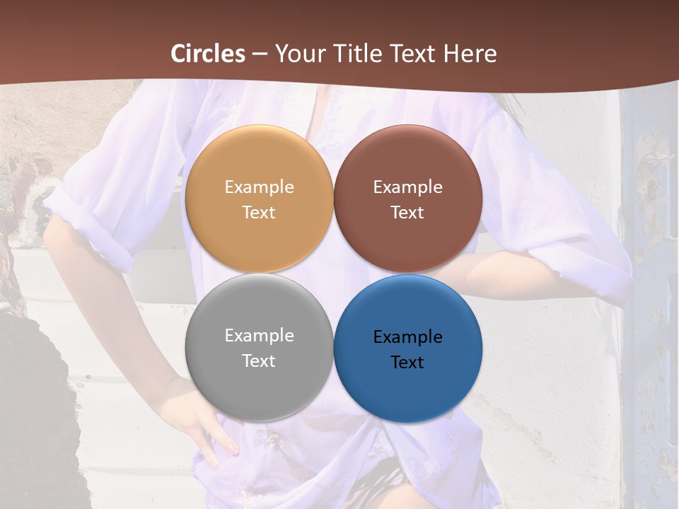 Healthy Tan Lifestyle PowerPoint Template