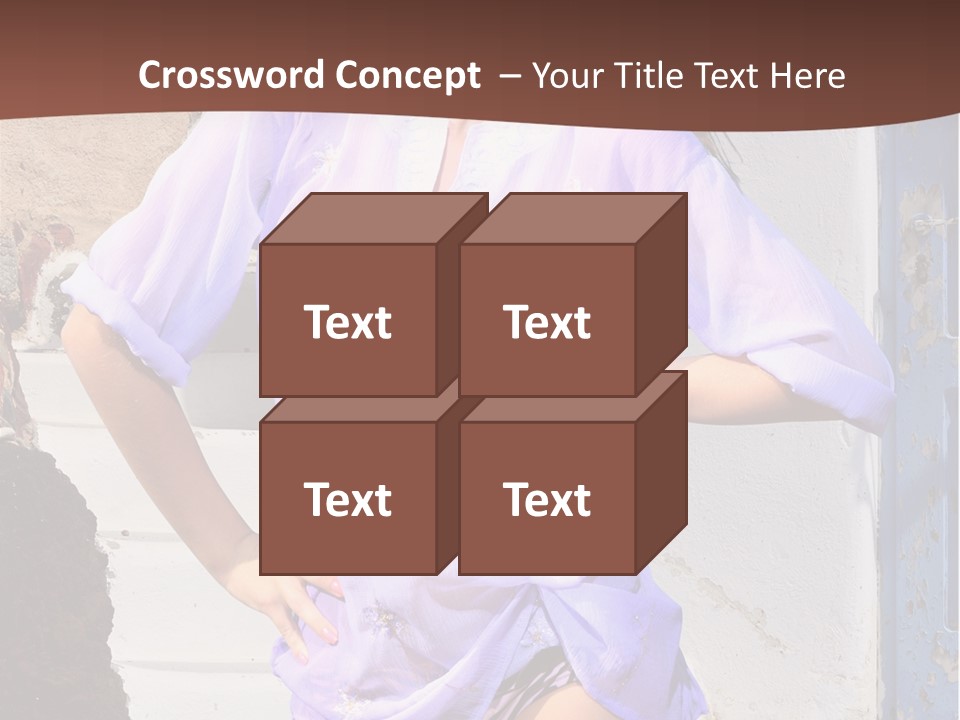 Healthy Tan Lifestyle PowerPoint Template