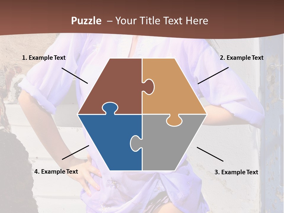 Healthy Tan Lifestyle PowerPoint Template