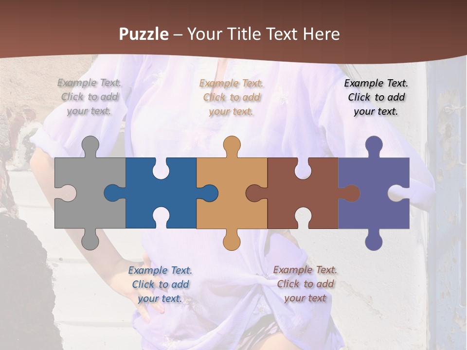 Healthy Tan Lifestyle PowerPoint Template