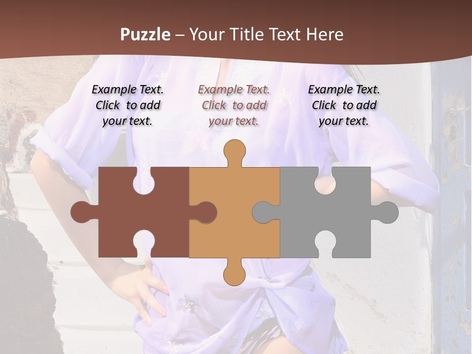 Healthy Tan Lifestyle PowerPoint Template