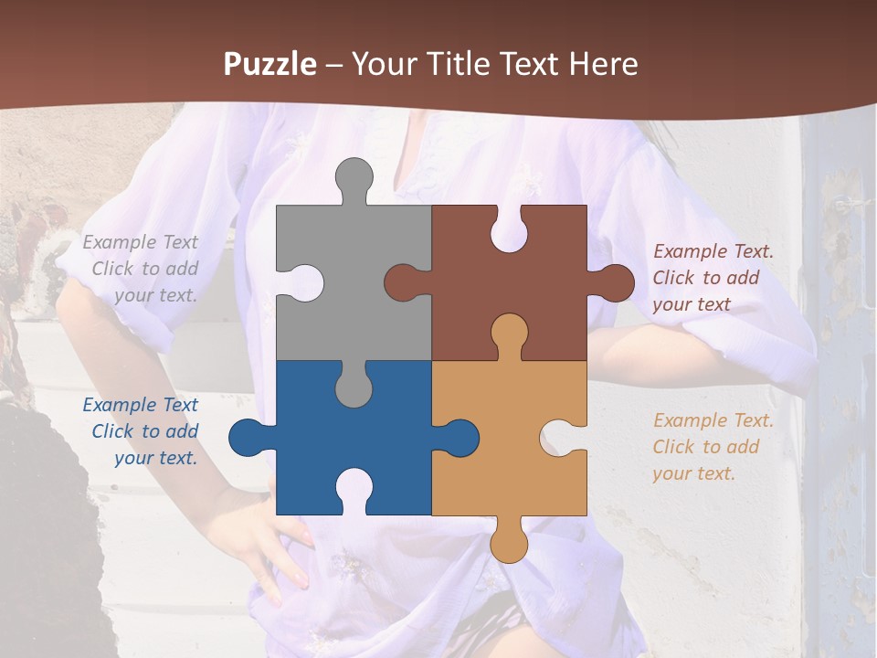 Healthy Tan Lifestyle PowerPoint Template