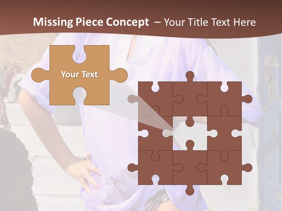 Healthy Tan Lifestyle PowerPoint Template