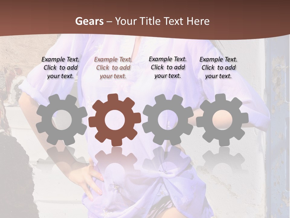 Healthy Tan Lifestyle PowerPoint Template