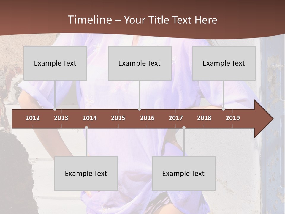 Healthy Tan Lifestyle PowerPoint Template