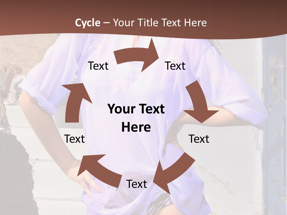 Healthy Tan Lifestyle PowerPoint Template