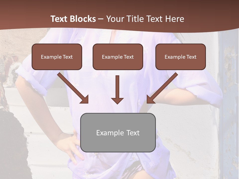 Healthy Tan Lifestyle PowerPoint Template