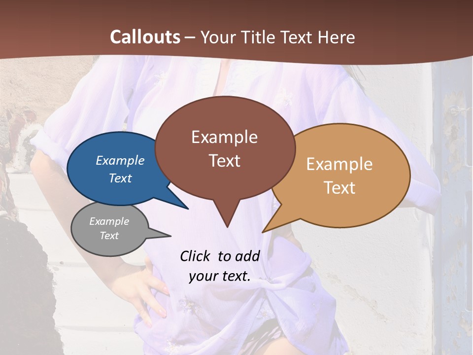 Healthy Tan Lifestyle PowerPoint Template