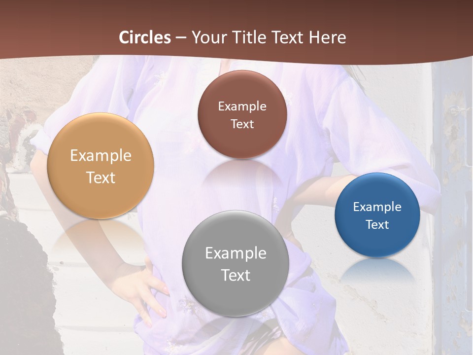 Healthy Tan Lifestyle PowerPoint Template