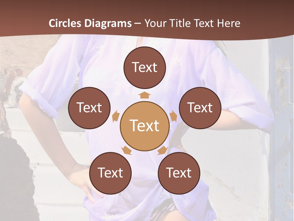 Healthy Tan Lifestyle PowerPoint Template