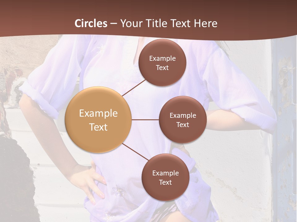 Healthy Tan Lifestyle PowerPoint Template