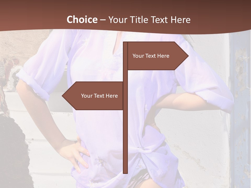 Healthy Tan Lifestyle PowerPoint Template