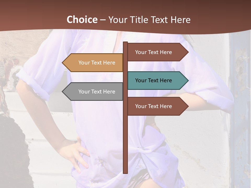 Healthy Tan Lifestyle PowerPoint Template