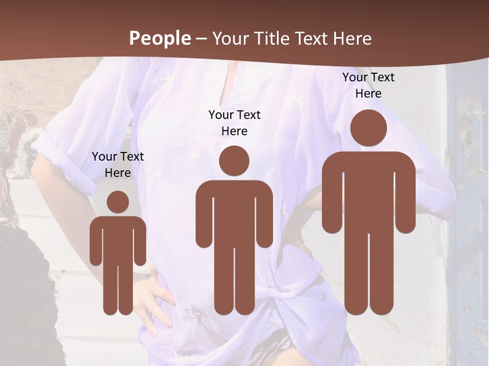 Healthy Tan Lifestyle PowerPoint Template