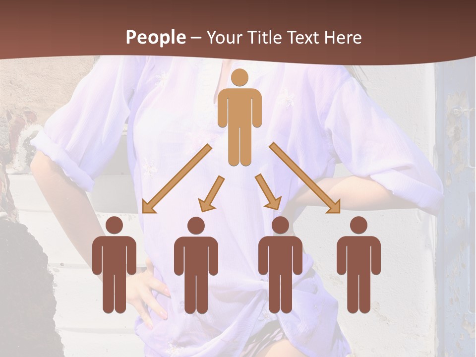 Healthy Tan Lifestyle PowerPoint Template