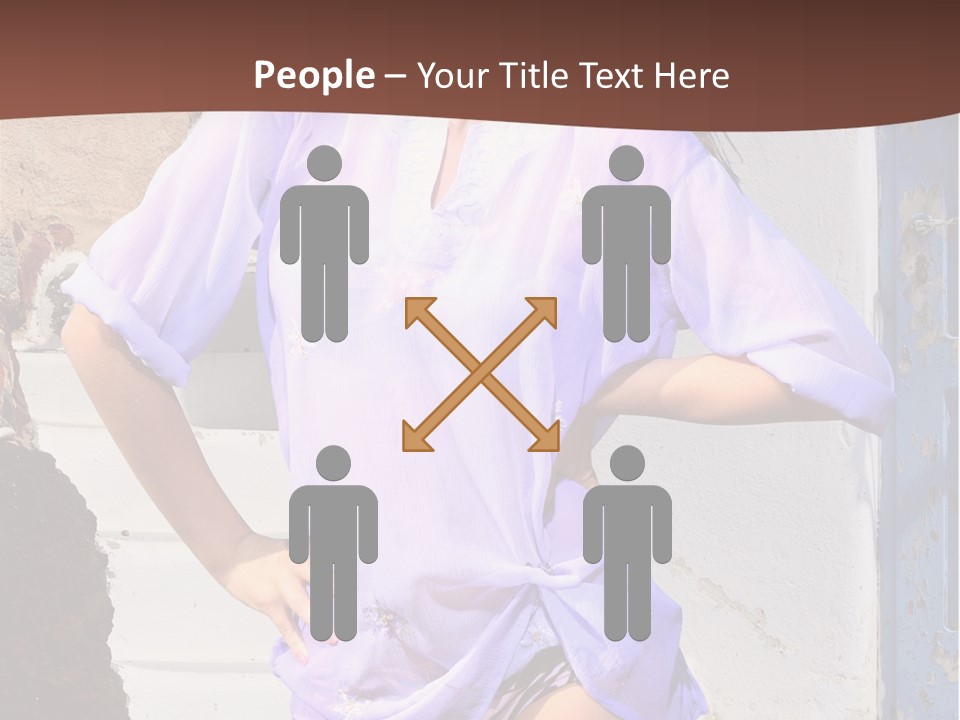 Healthy Tan Lifestyle PowerPoint Template