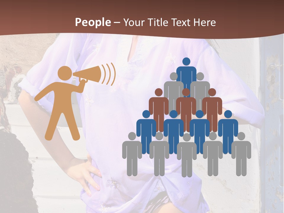 Healthy Tan Lifestyle PowerPoint Template