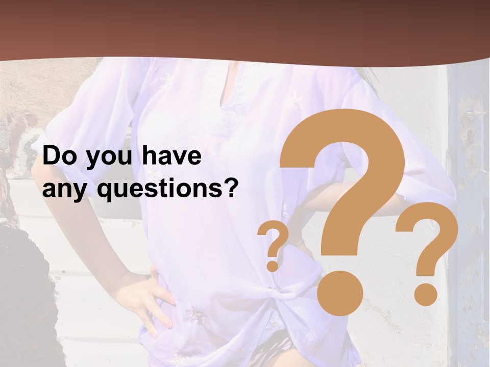 Healthy Tan Lifestyle PowerPoint Template