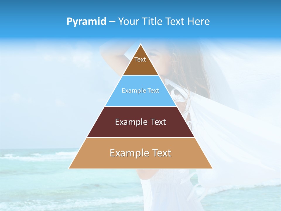 Tropic Woman Clear PowerPoint Template